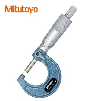 三丰（Mitutoyo）103-129外径千分尺0-25mm/0.001mm  103-137 0-25mm/0.01mm  103-138 25-50mm/0.01mm