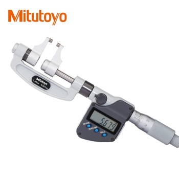 三丰（Mitutoyo）343-250-30 0-25mm/0.001mm 数显型  343-251-30 25-50mm/0.001mm