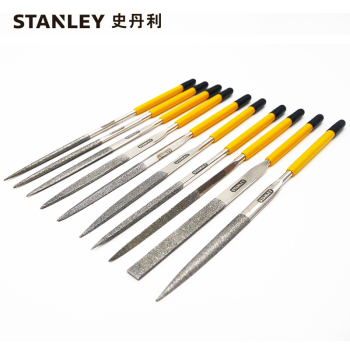 史丹利（STANLEY）10件套金刚石整形锉3x140mm 22-322-23