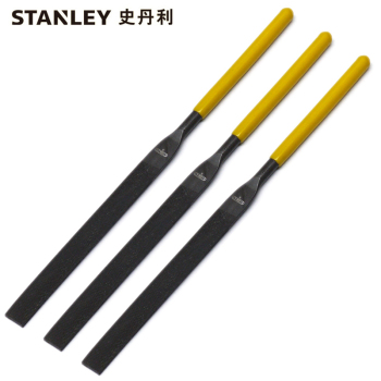 史丹利（STANLEY）平头扁钢锉4x160mm 22-426-23