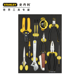 史丹利（STANLEY）12件套电子工具托 LT-018-23