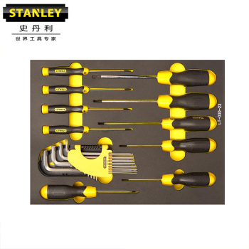 史丹利（STANLEY）22件套英制紧固工具托 LT-030-23