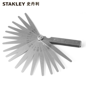 史丹利（STANLEY）23件装公制塞尺0.02-1.00mm 36-115-23