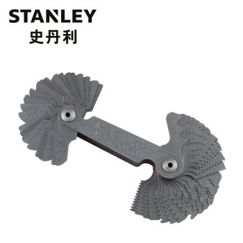 史丹利（STANLEY）52件装公英制螺纹规 36-166-23