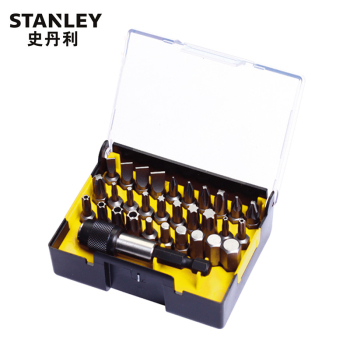史丹利（STANLEY）31件6.3MM系列旋具头和快脱磁性接杆组套A 63-401-23 63-402-23