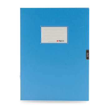 晨光75mm背宽档案盒资料盒文件盒(蓝)ADM94818B