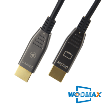 WOOMAX沃迈斯【定制20m-50m】【光纤HDMI线】激光大屏显示系统专用 光纤HDMI线 - 20m