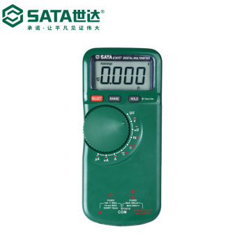 世达（SATA）03057 带温度测量薄型数字万用表