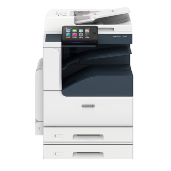 富士施乐(Fuji Xerox) 彩色激光复合复印机 2Tray+USB组件+工作台+侧工作台 ApeosPort C2060 CPS