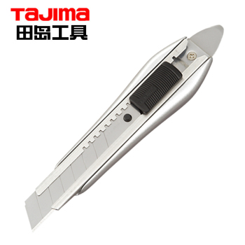 田岛（TaJIma）L520 铝合金美工刀 带爪 银色