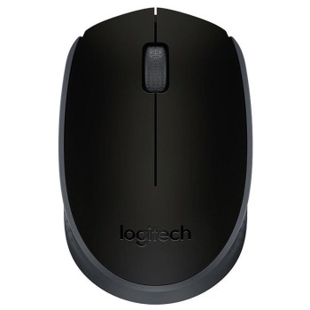  罗技（Logitech）M171无线办公鼠标 家用商务对称鼠标 带无线2.4G接收器 黑色