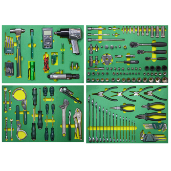 世达（SATA）157件汽修开店工具托组套
