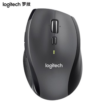 罗技（Logitech）M705无线激光鼠标 笔记本电脑台式机一体机鼠标 家用商务办公省电右手鼠标 灰色