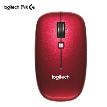 罗技（Logitech）M557蓝牙鼠标 无线办公鼠标 电脑笔记本台式机通用对称鼠标 企业采购 红色