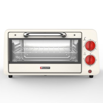 海氏 家用小型多功能电烤箱 米白色