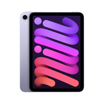 Apple 8.3英寸平板电脑 2021年款（64GB WLAN版/A15芯片/全面屏/触控ID） 紫色 3个月上门服务紫色64Gnull