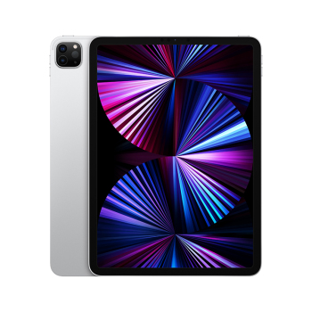 Apple 11英寸平板电脑 2021年款(128G WLAN版/M1芯片Liquid视网膜屏) 银色 3个月上门服务