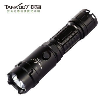 TANK007 探客 强光手电 800流明 强光LED远射 直充磁铁磁环开关 TC01 