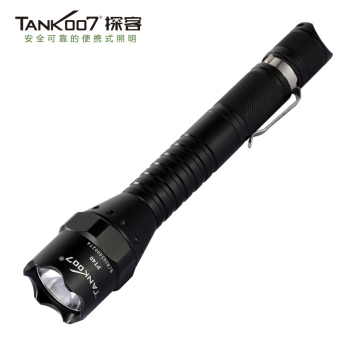 TANK007 探客 PT40强光远射手电筒LED大功率多功能电筒野外用战术探险夜骑手电筒