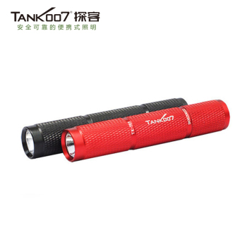 TANK007 探客 LED迷你小手电筒铝合金强光小手电CREE 礼品手电批发TK703 黑色